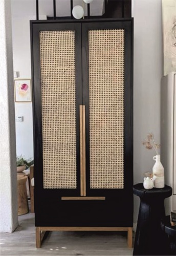 Rattan Wardrobe