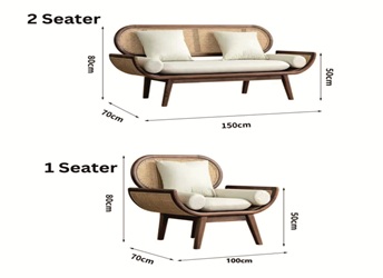 Rattan Sofa
