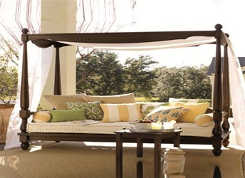 Diwan Solid Wood Sofa